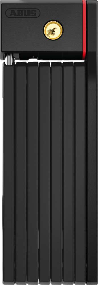 ABUS BORDO BIG UGRIP 5700 Black - Lock pieghevole, 100 cm, sportivo