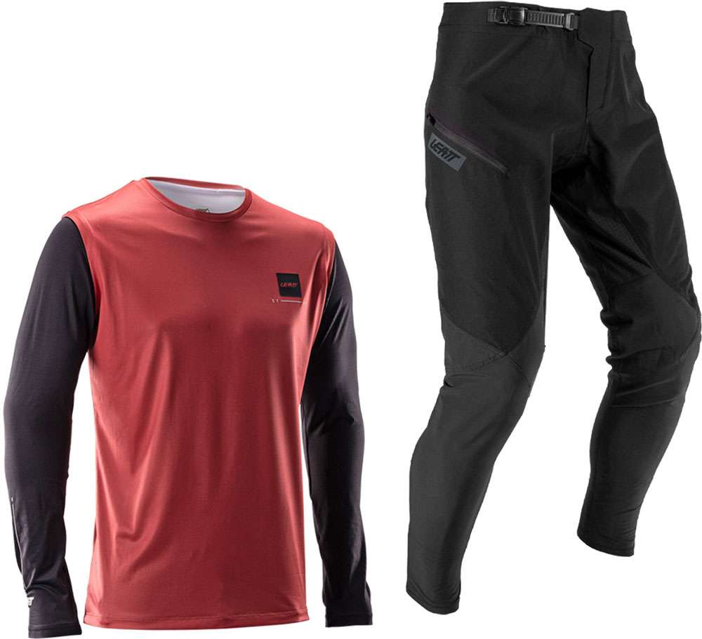 Leatt Gravity 1.0 - pantaloni in maglia da mtb a manica lunga