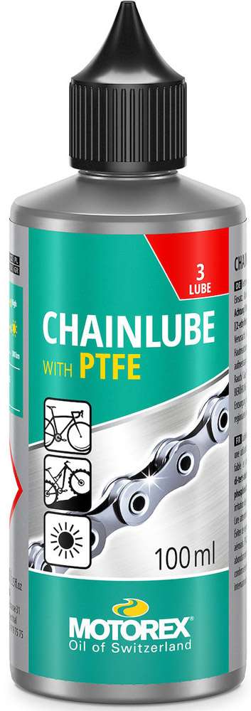 Lubrificante per catene Motorex con olio per catene al PTFE