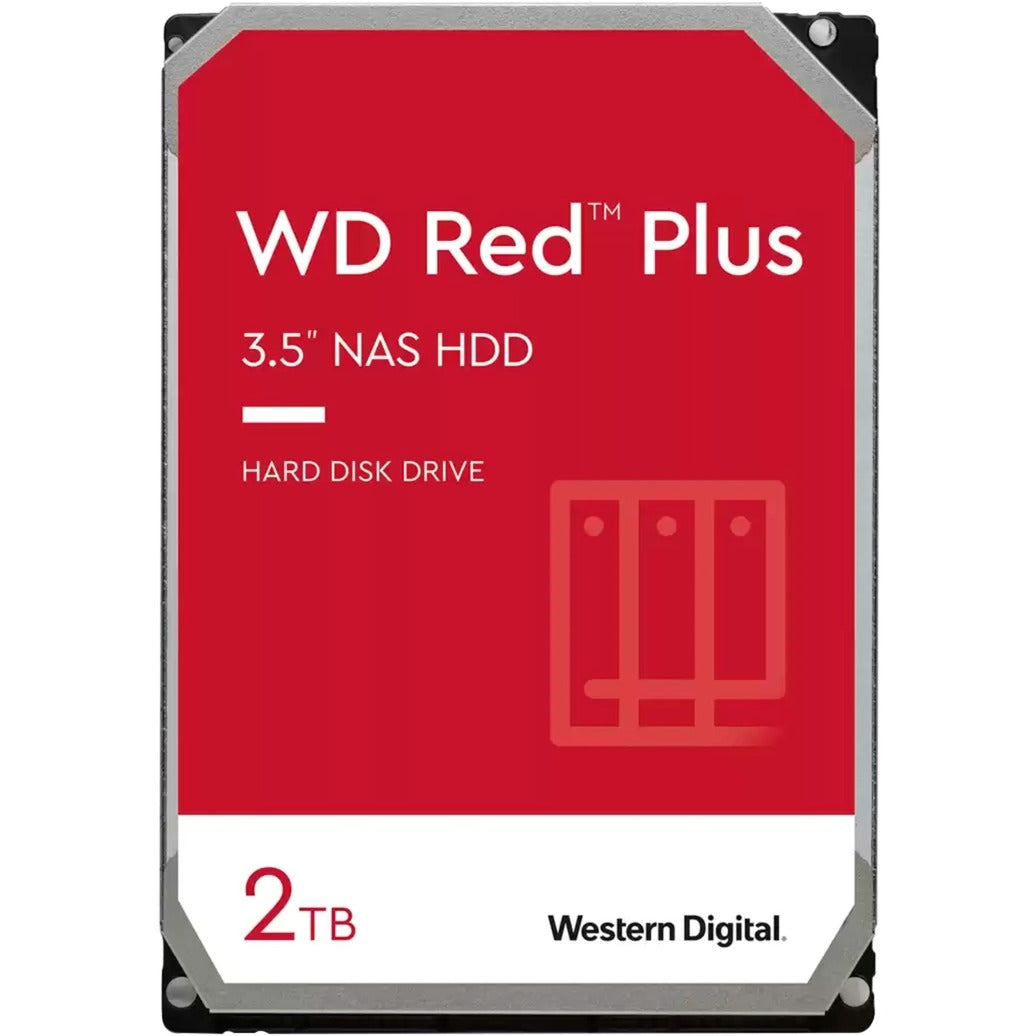 Western Digital Western Digital WD20EFPX Red Plus HDD, 2 TB, 3,5, SATA3, 5400 giri / min, 256 MB, 175 MB S
