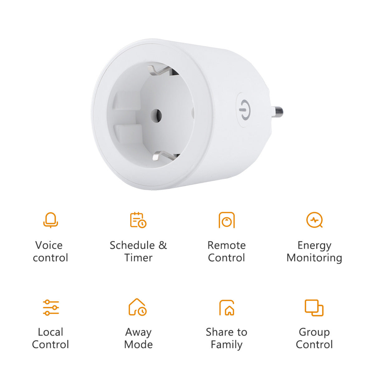 Imou ce2p smart plug (4 pieces) plug (bluetooth 5.0, matter)