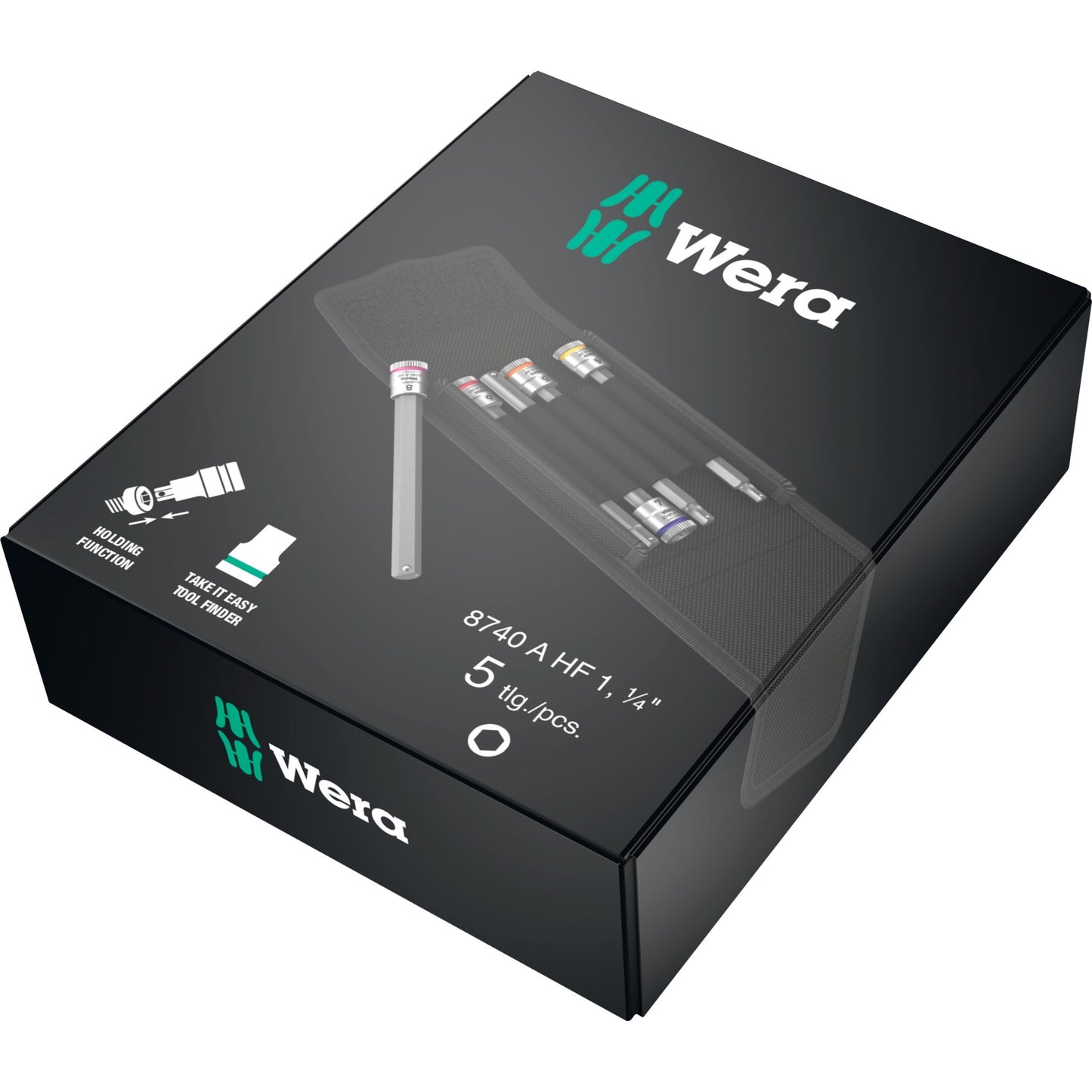 Wera 8740 A HF 1 Zyklop bit Doops SET BINK HATH