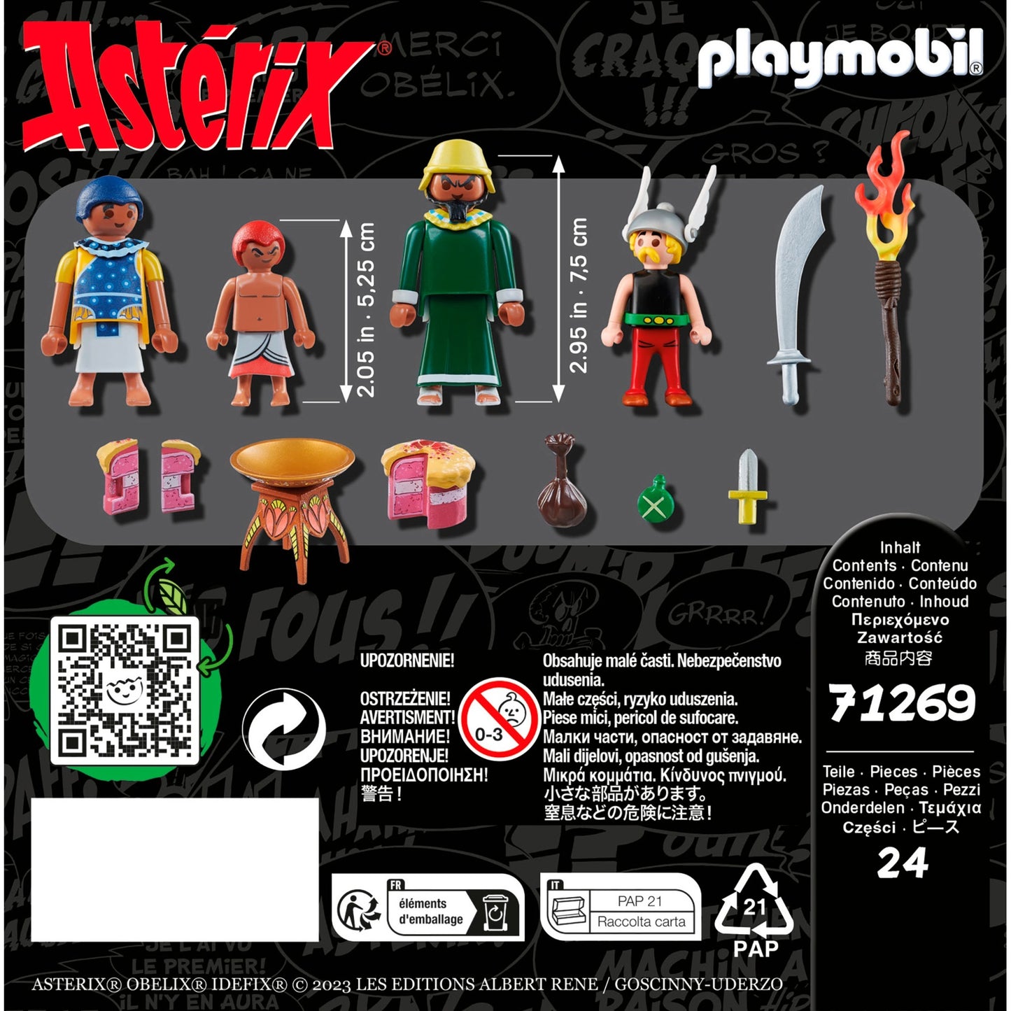 Playmobil Asterix La torta avvelenata da Plurkis 71269