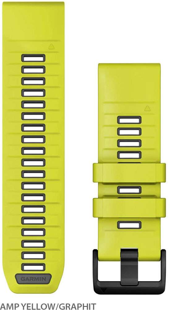 Cinturino in silicone Garmin fenix 8x 7x 6x quickfit™ 26mm