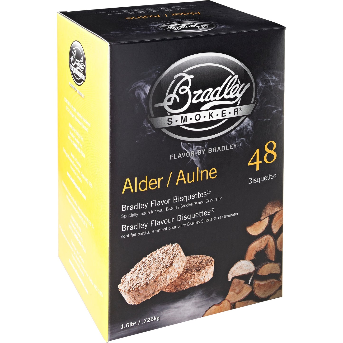 Bradley Alder Wood Briketten