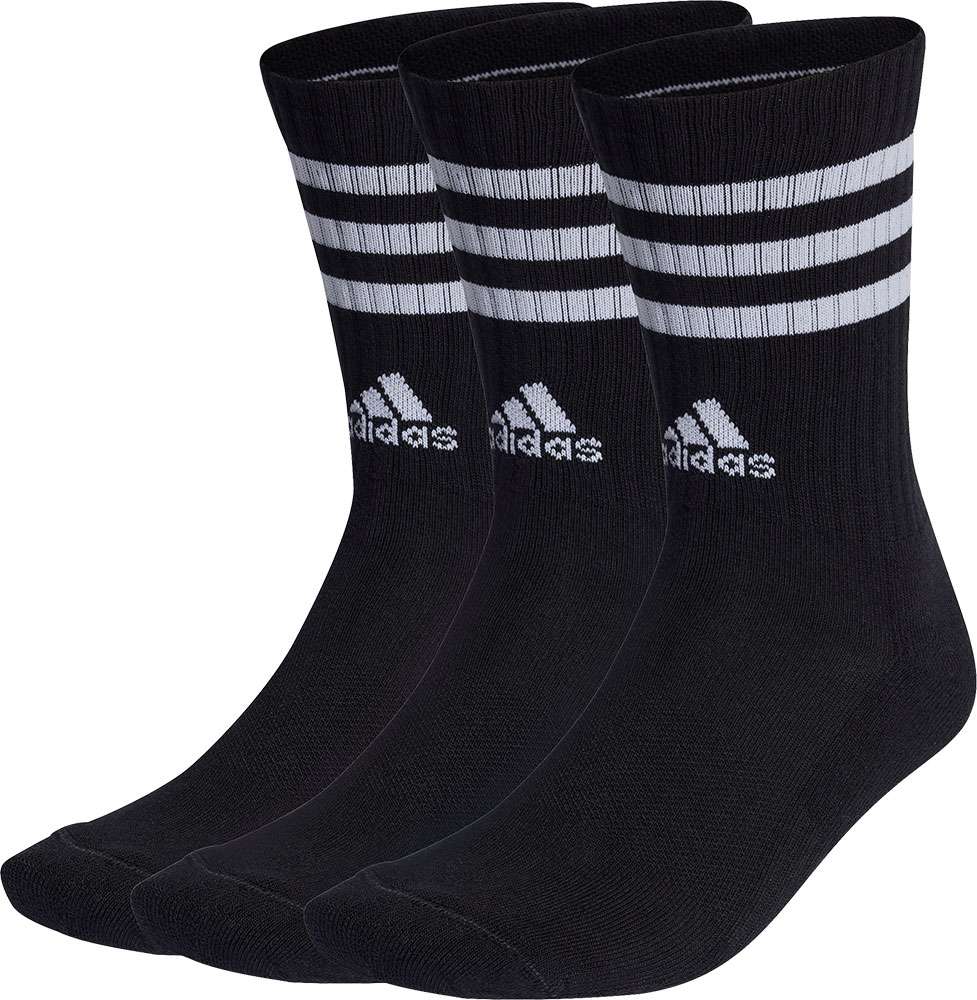 Adidas 3-stripes Cushioned Crew - calzini (pacco da 3)