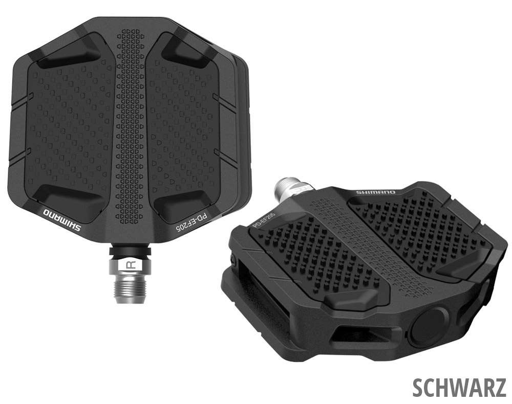 Pedali piatti per bici elettrica Shimano PD-EF205