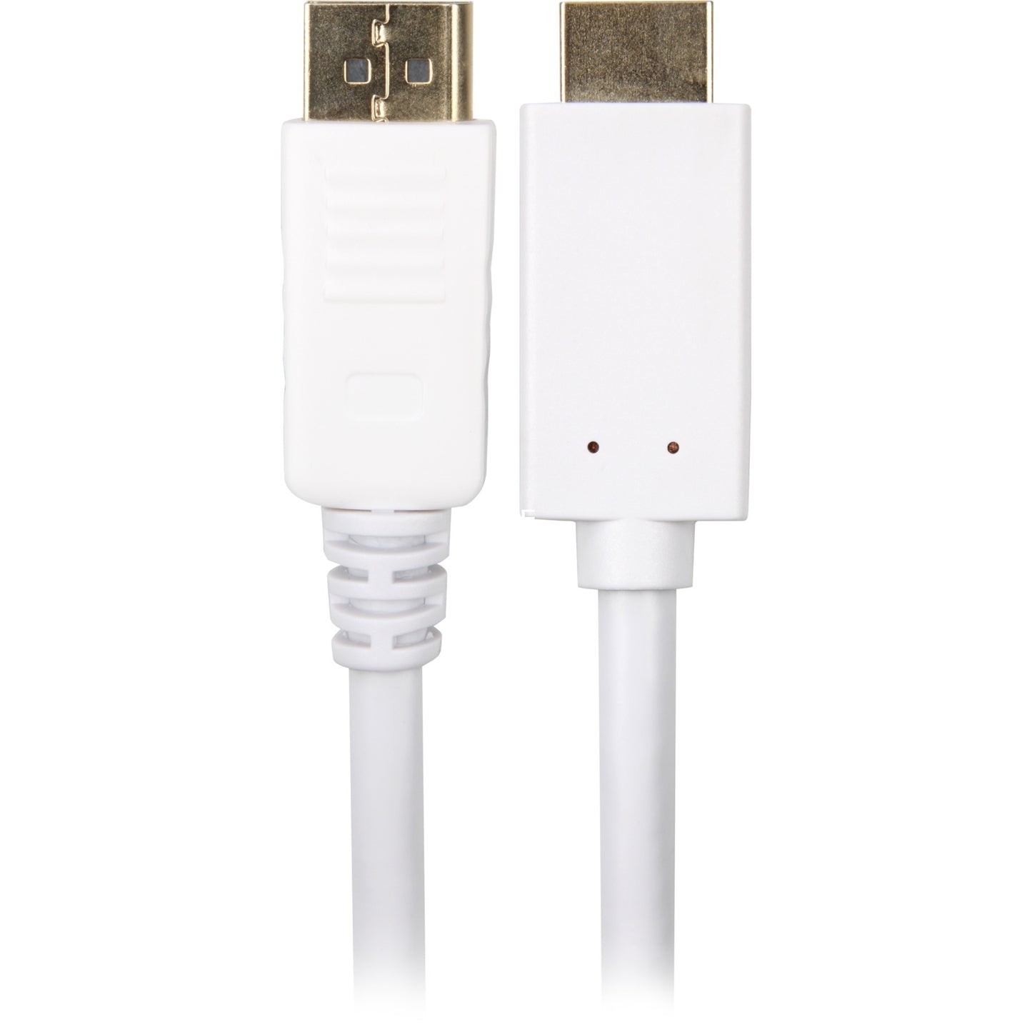 Sharkoon displayport 1.2 > adattatore hdmi (bianco, 1 metro, 4k)
