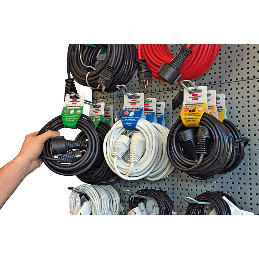 Cable de extensión de plástico de calidad Brennenstuhl