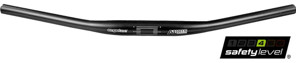 Ergotec Invia luna 31,8 625mm Livello di alluminio 4 nero