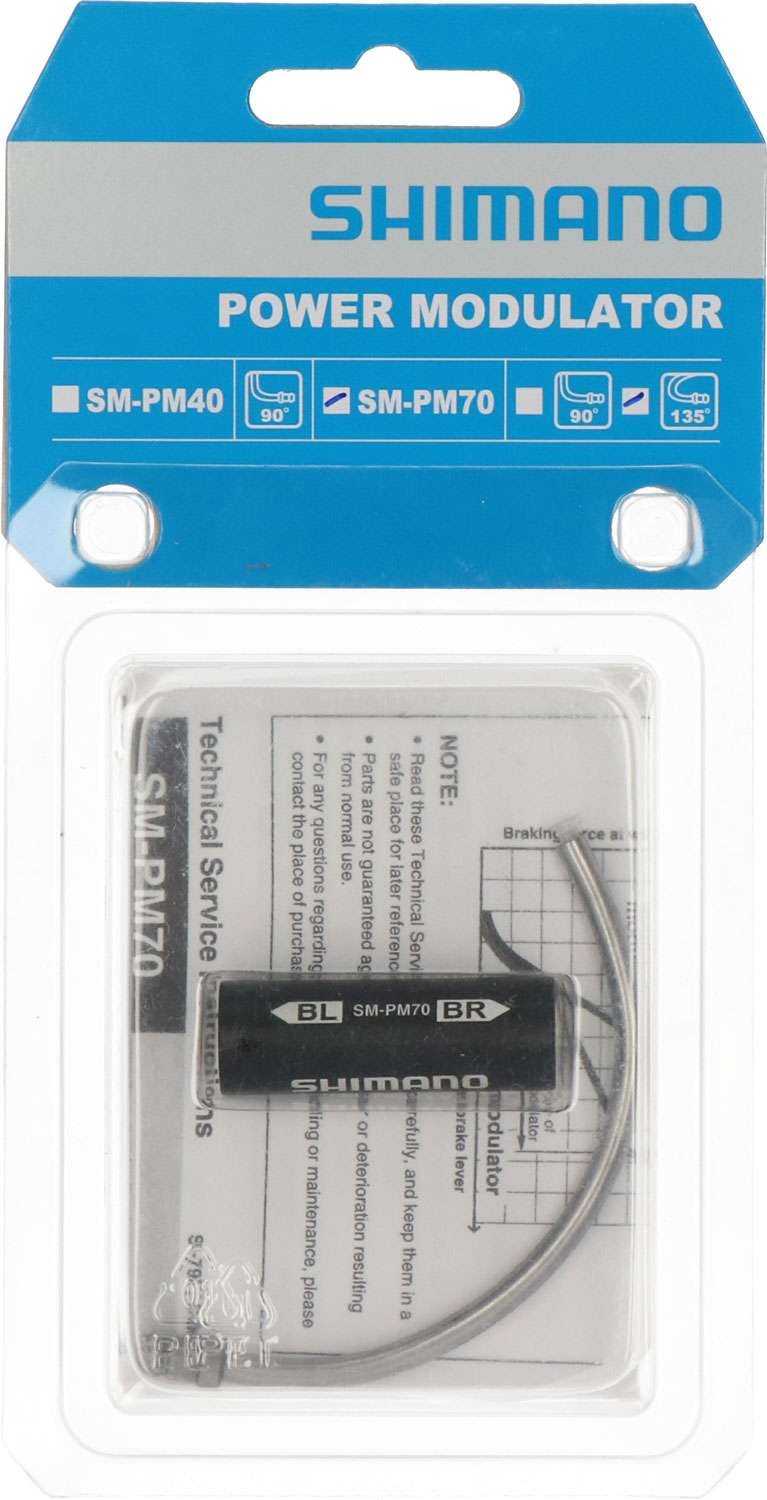 Modulador de potencia de Shimano 90 grados azul RSMPM40LC de 2 piezas