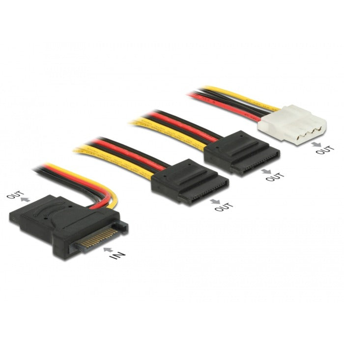 Delock SATA 15 pin spina