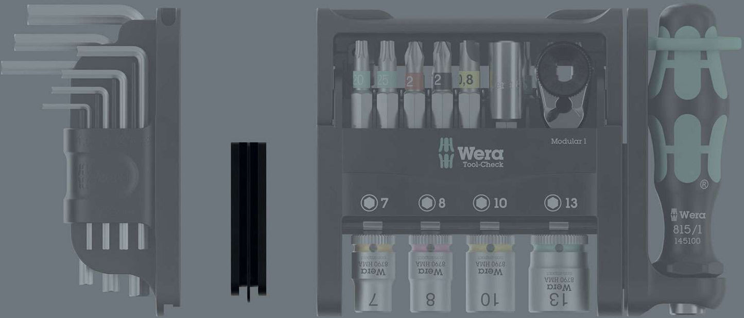 Adattatore Wera 9549 per controllo utensili modulare