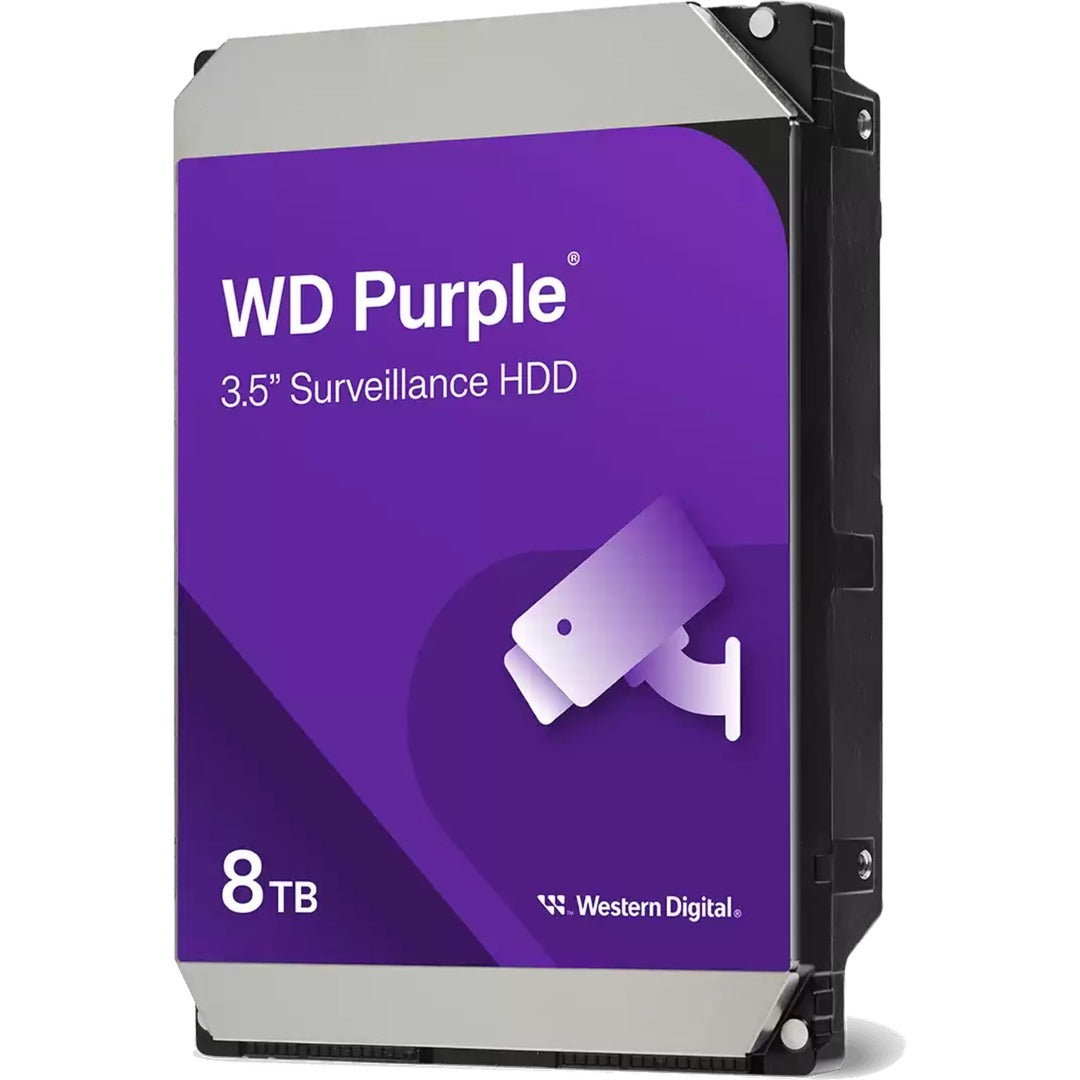 Western Digital Western Western WD85Purz Purple Surveillance HD, 8TB, 3.5, SATA3, 7200 RPM, 256 MB
