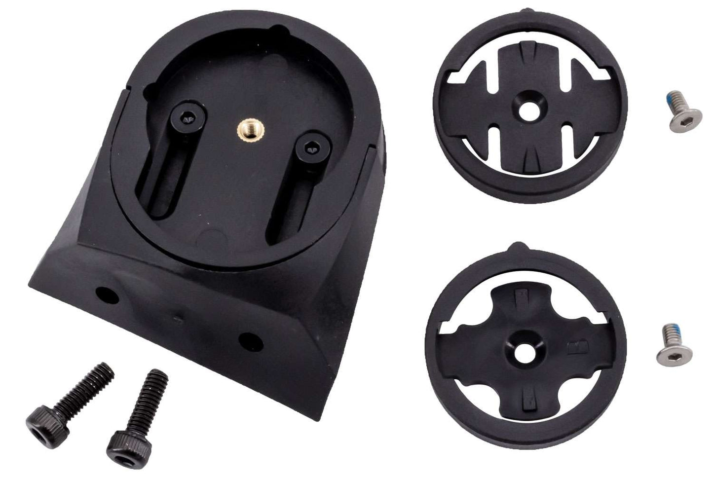Supporto per computer Deda jet garmin, wahoo, nylon, nero