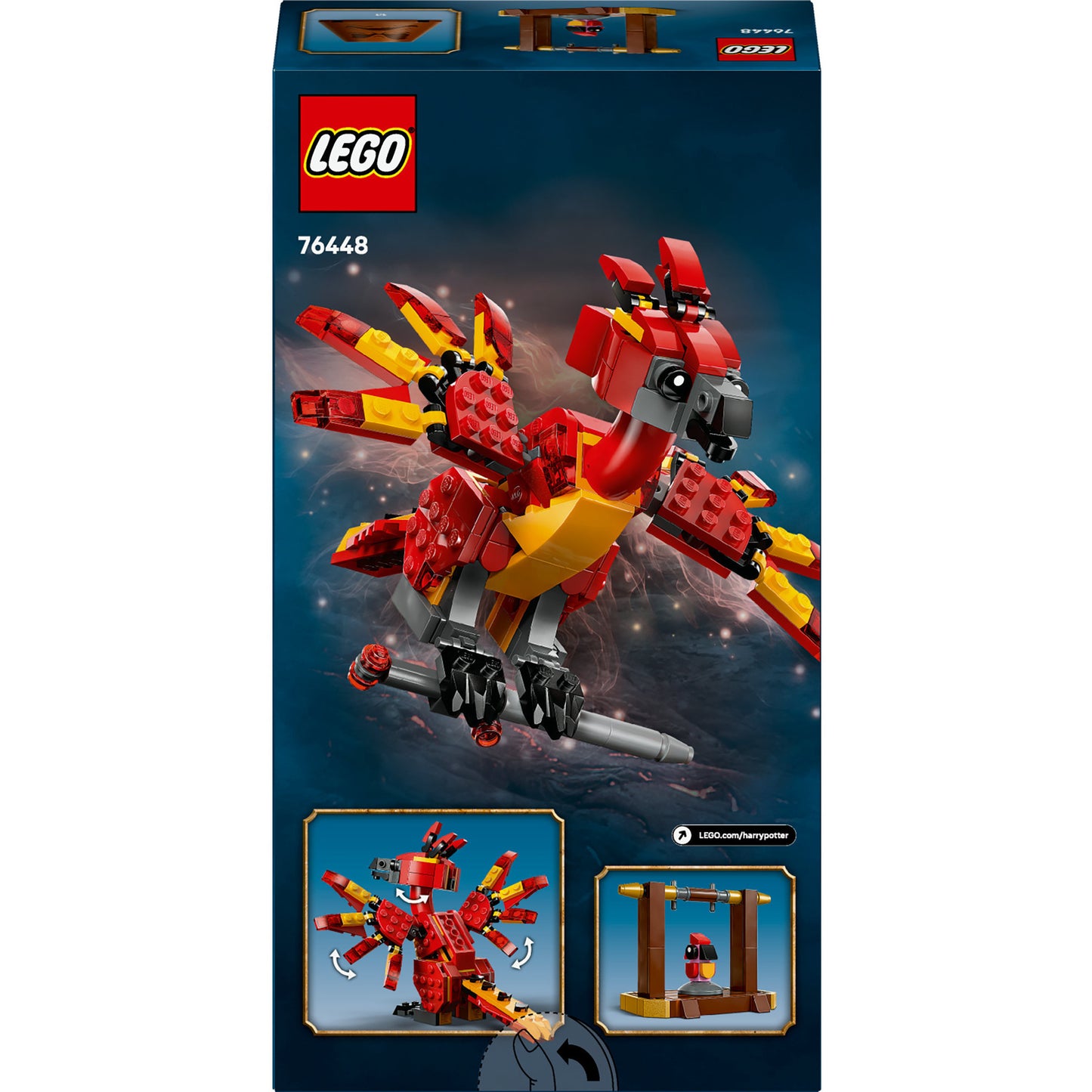 Lego harry potter - felix: de feniks van perkamentus constructiespeelgoed (76448)