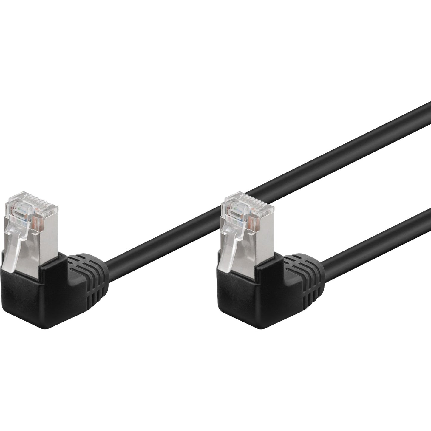 Cavo patch goobay gatto 5th 2x90 ° f utp 3m
