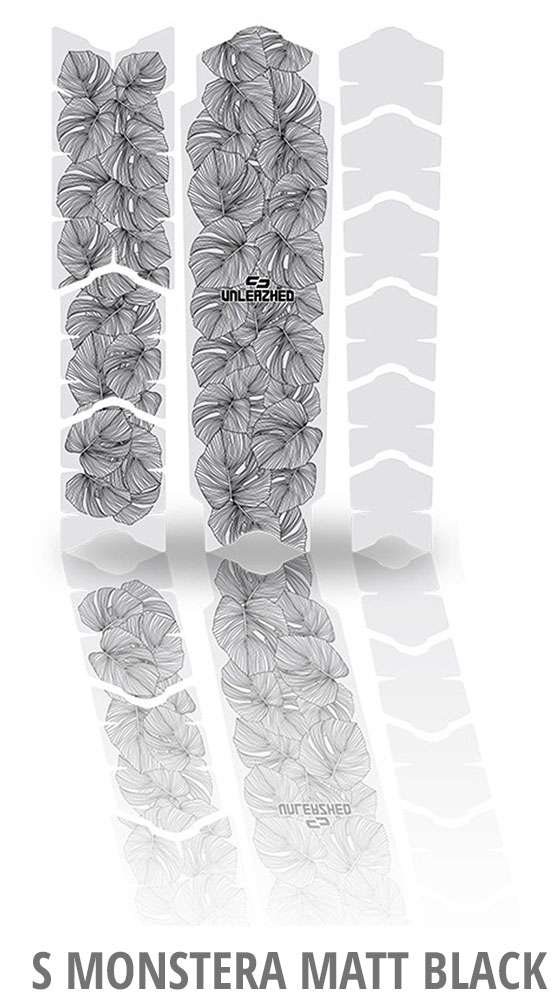 Unleazhed unscratch - película protectora de marco monstera negro mate