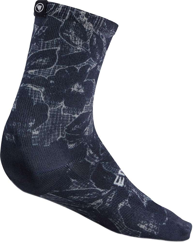 Endura grid floral print limitado - calcetines