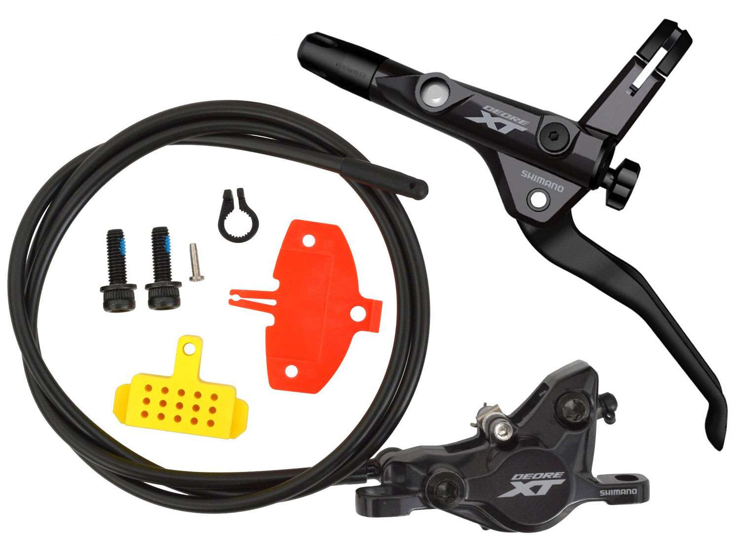 Freno a disco Shimano xt bl-t8100+br-m8100 1000mm anteriore
