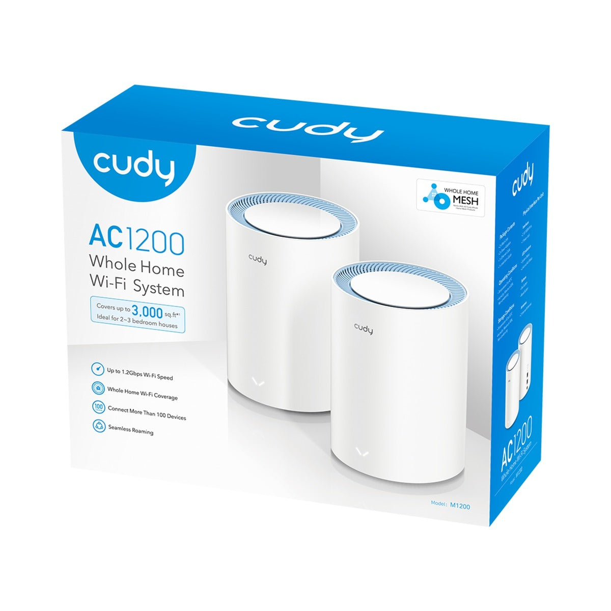 Cudy AC1200 MESH Wi-Fi Sistema (2-Pack)