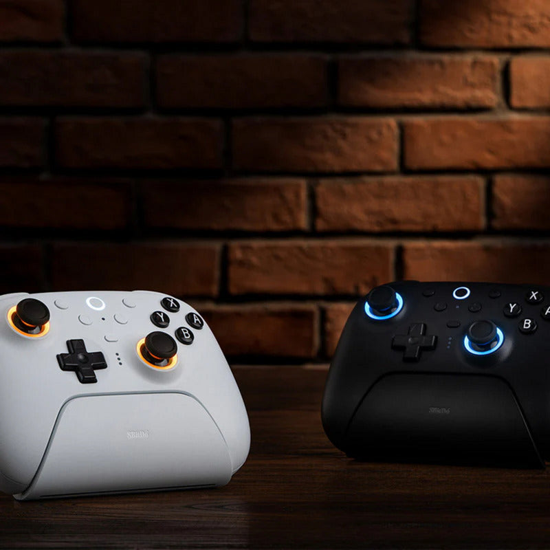 Mando bluetooth 8bitdo ultimate 2 (negro, pc, switch 2, bluetooth usb-c 2,4 ghz)