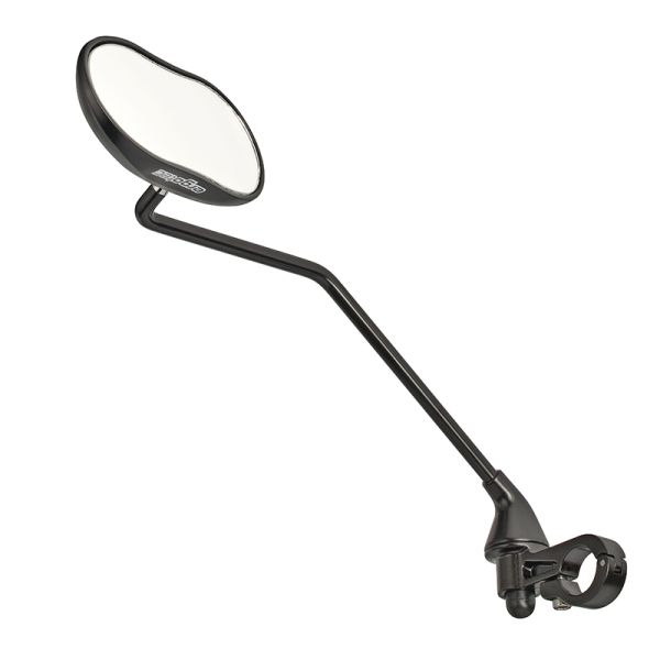 Ergotec Spiegel M-88LV braccio lungo 111 x 52 mm in alluminio sabbia nera