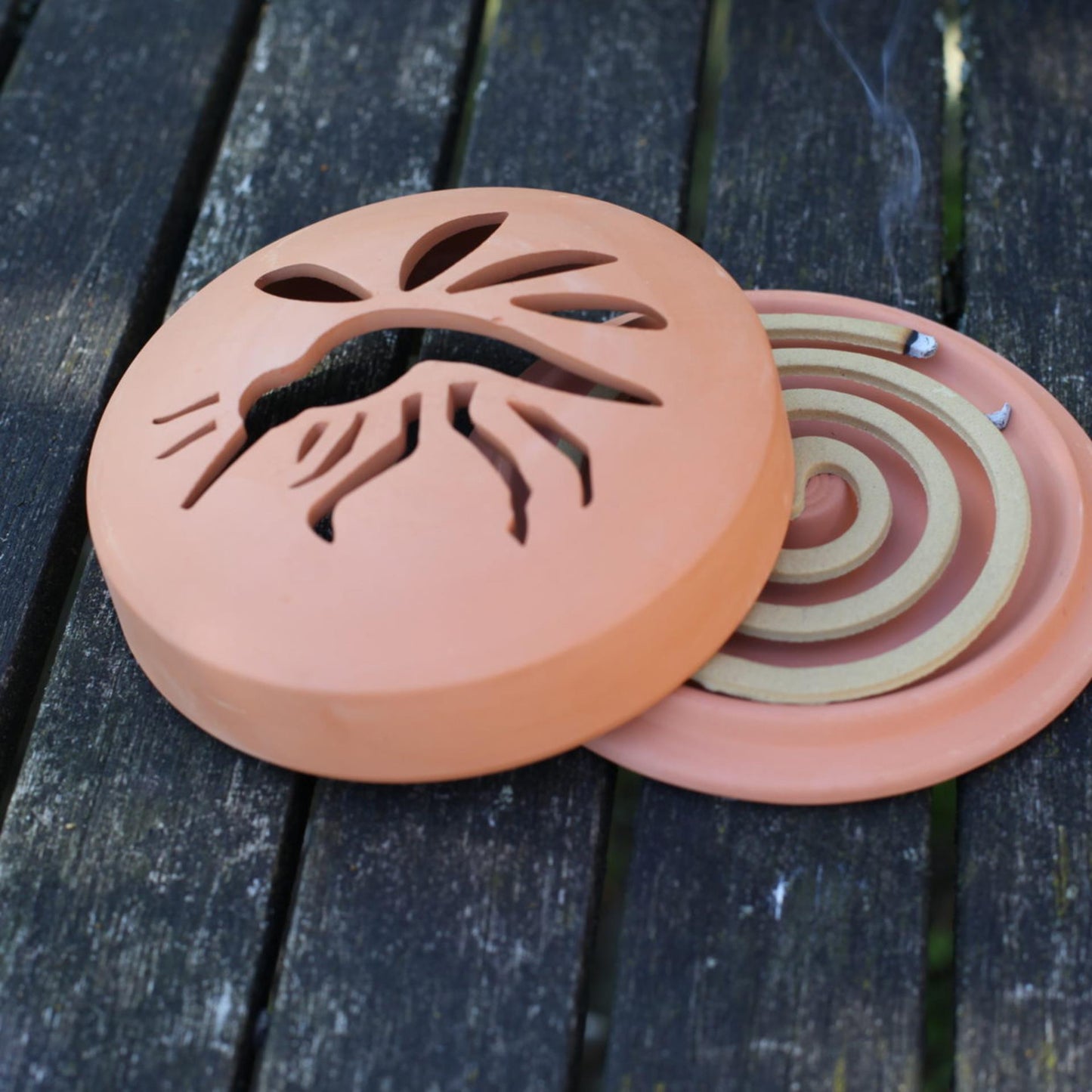 Esschert design spirali alla citronella in terracotta