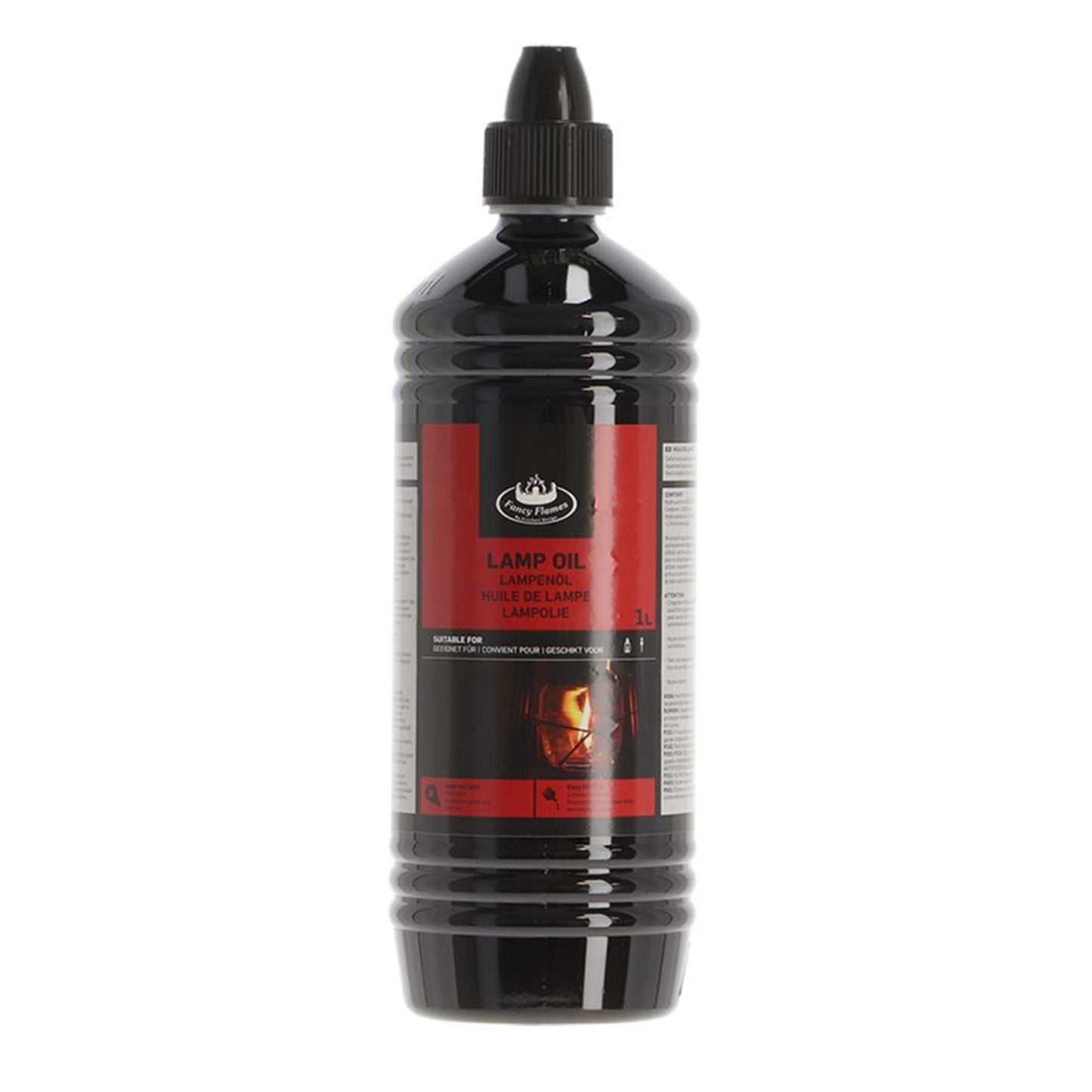 Aceite de lámpara de llamas elegantes transparentes 1 litro