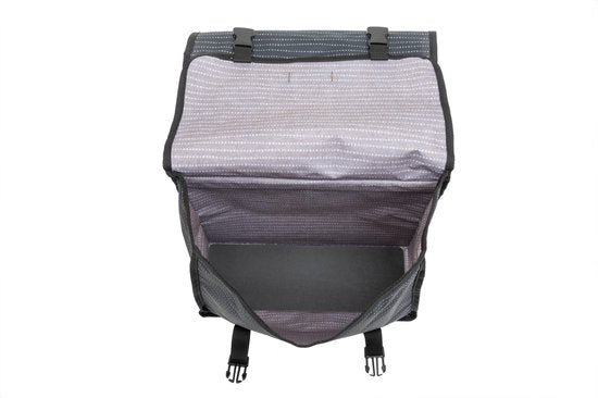 New Looxs Fiori Double Fietstas - Zwart - Dubbele tas - 30L