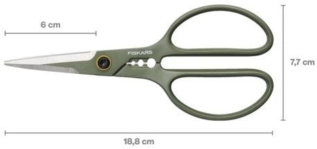 Taglierina Fiskars per la cura delle piante con supporto – 1075316
