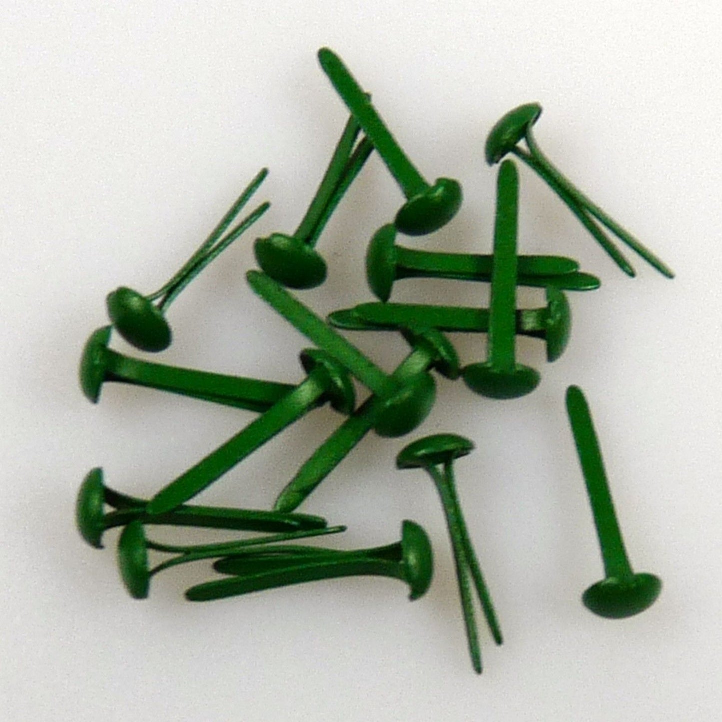 La scelta di Nellie • fermagli floreali 3 mm (confezione da 40 pezzi) verde natale 3415u