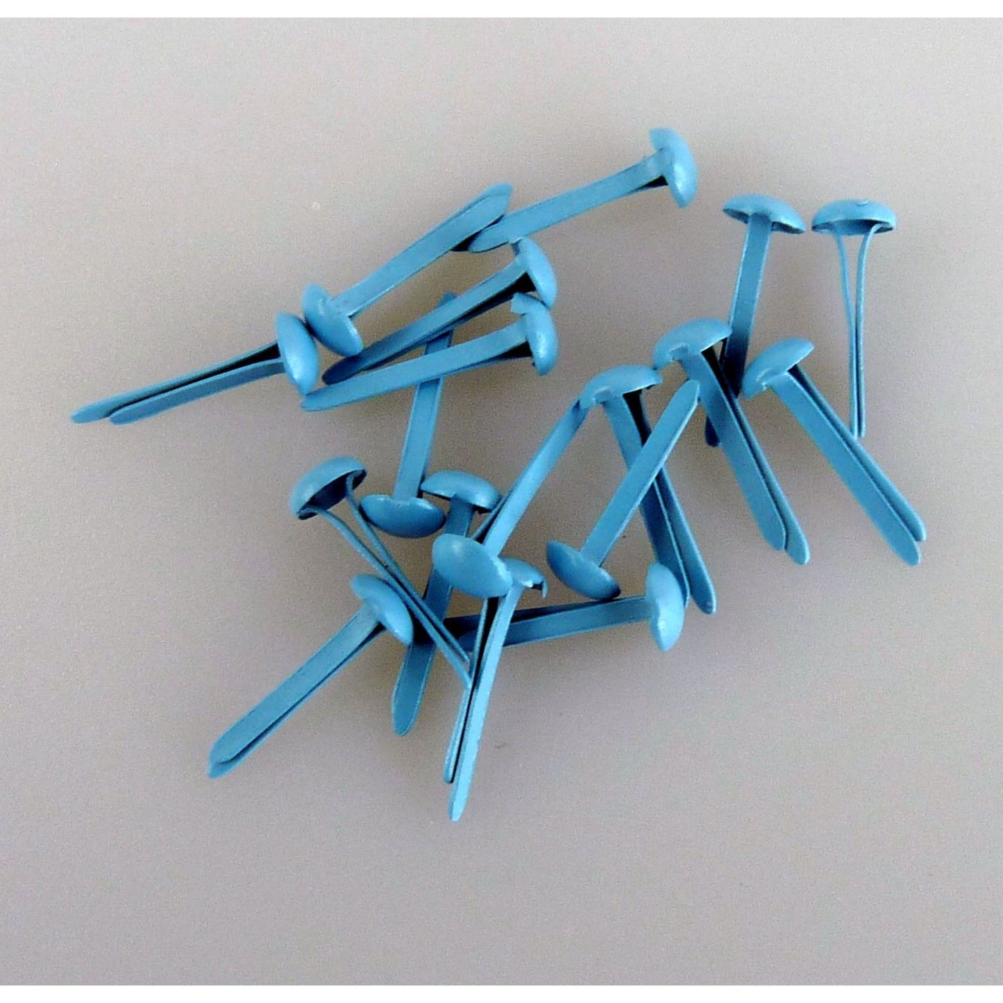 La scelta di Nellie • fermagli floreali 3 mm (conf. da 40 pezzi) celeste