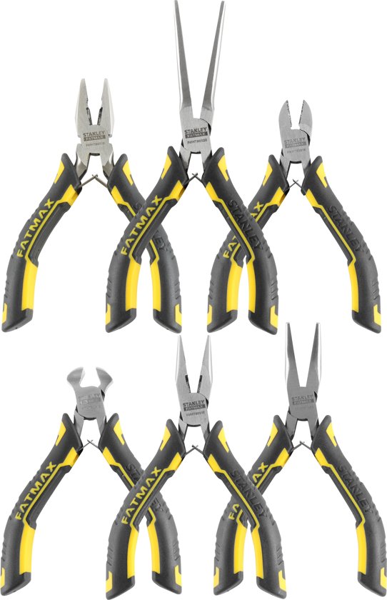 Stanley fatmax® mini pinze set 6 pezzi - fmht0-80541 - fmht0-80541