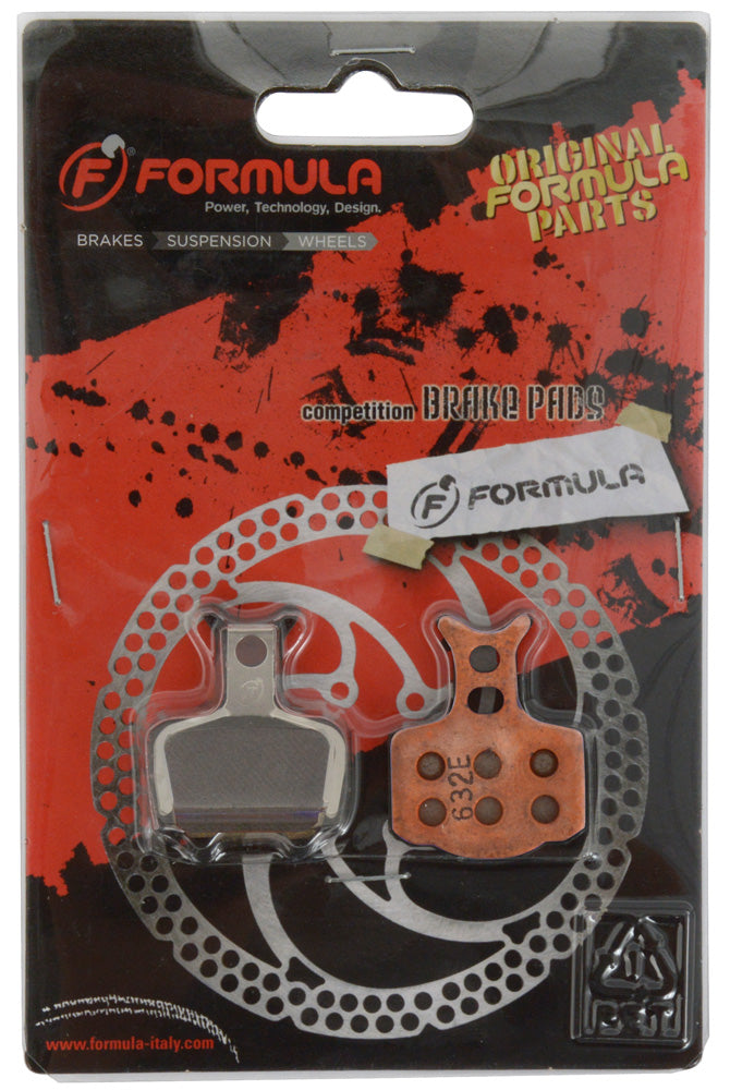 Pastiglie freno a disco in metallo sinterizzato Formula Cura Oval Theone Mega RX R1 R1R T1 C1