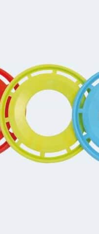Frisbee disponibile nel colore giallo