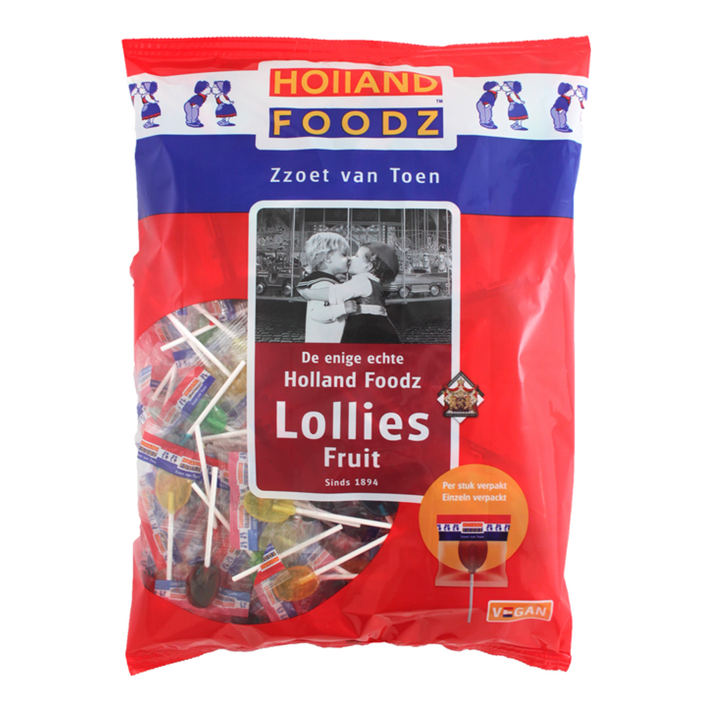 Lecca lecca alla frutta Holland foodz (200 pezzi)