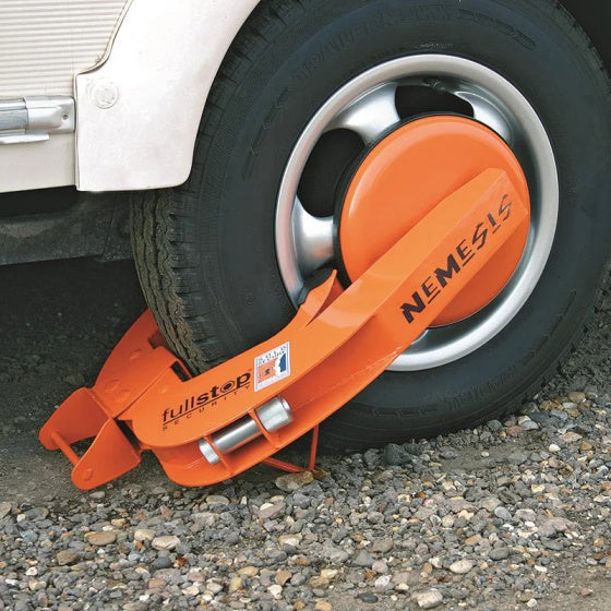 Fullstop Nemesis wielklem universeel staal oranje