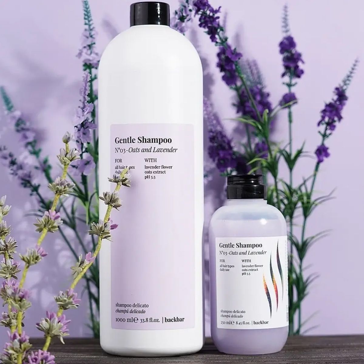 Farmavita backbar shampoo delicato n°03 avena e lavanda 1000ml