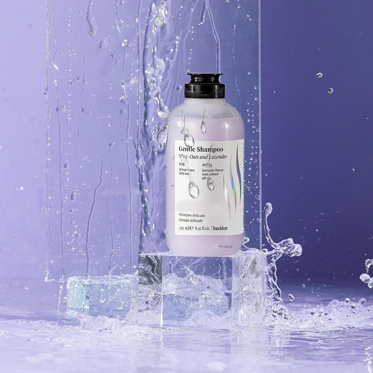 Farmavita backbar shampoo delicato n°03 avena e lavanda 250ml