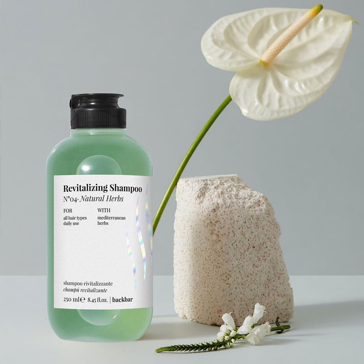 Farmavita backbar shampoo rivitalizzante n°04 erbe naturali 250ml