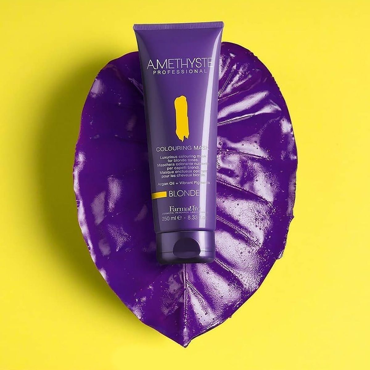 Farmavita mascarilla colorante amatista rubio 250ml