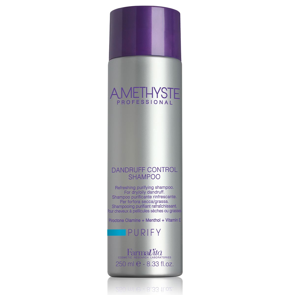 Farmavita amethyste purificar champú control caspa 250ml