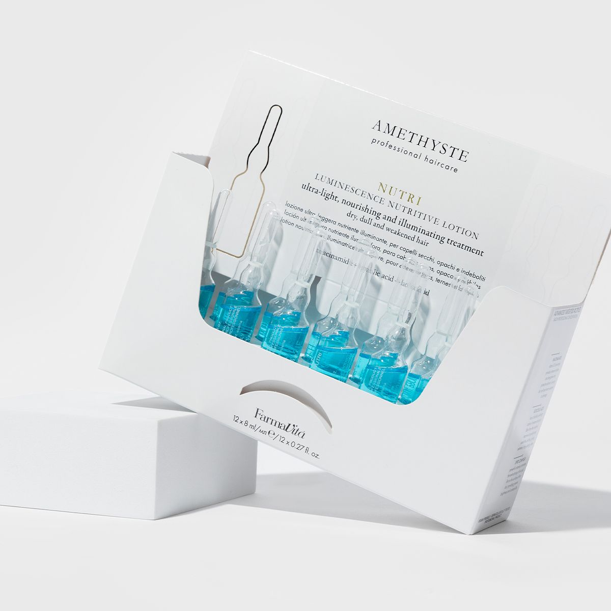Farmavita amethyste nutri luminiscencia loción nutritiva 10x10ml