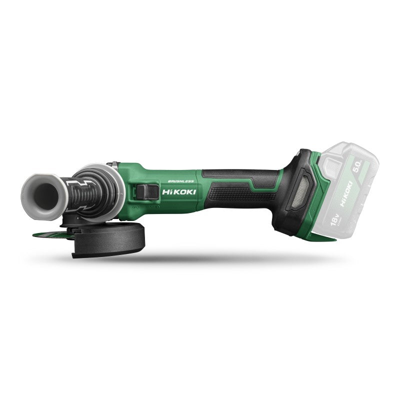 Smerigliatrice angolare a batteria Hikoki 125mm 18v nuda