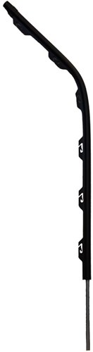 Poste para cerca de estanque Gallagher curvado negro (5) - 065035 065035