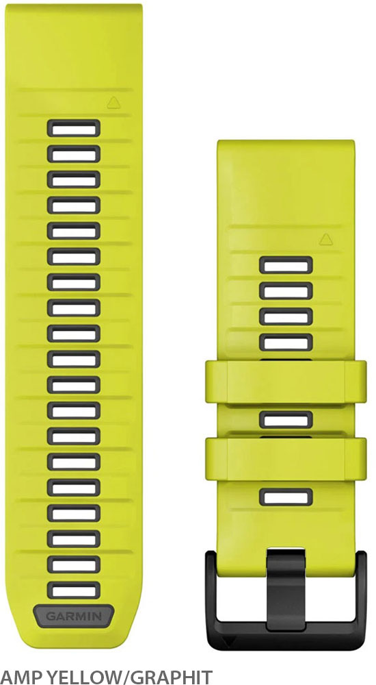 Cinturino in silicone Garmin fenix 8x 7x 6x quickfit™ 26mm
