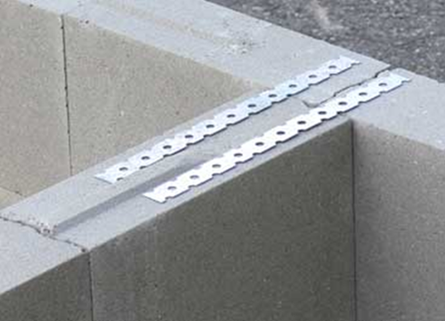 Regleta de acople adhesiva gb 300 22x0,7 galvanizada | 250 piezas - 17750300