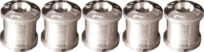 Bullone corona Gebhardt alluminio 9mm + dado per corona 2v (per 5)