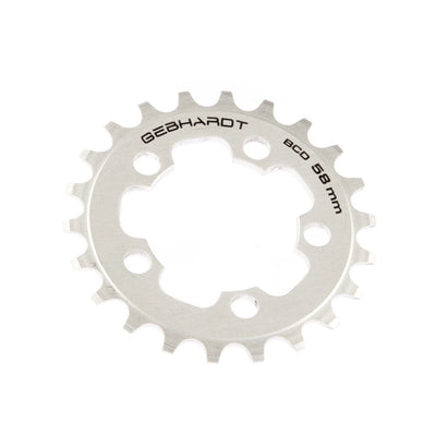 GEBHARDT GEBHARDT Foglia concapetta 22t Ø58mm 5 braccia, argento